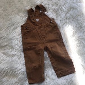 Carharts 12 month bibs